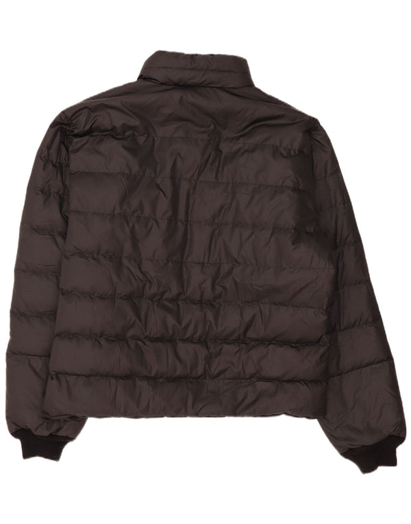 FAY Herren Wattierte Jacke UK 46 3XL Schwarz Polyester