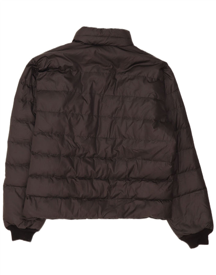 FAY Herren Wattierte Jacke UK 46 3XL Schwarz Polyester