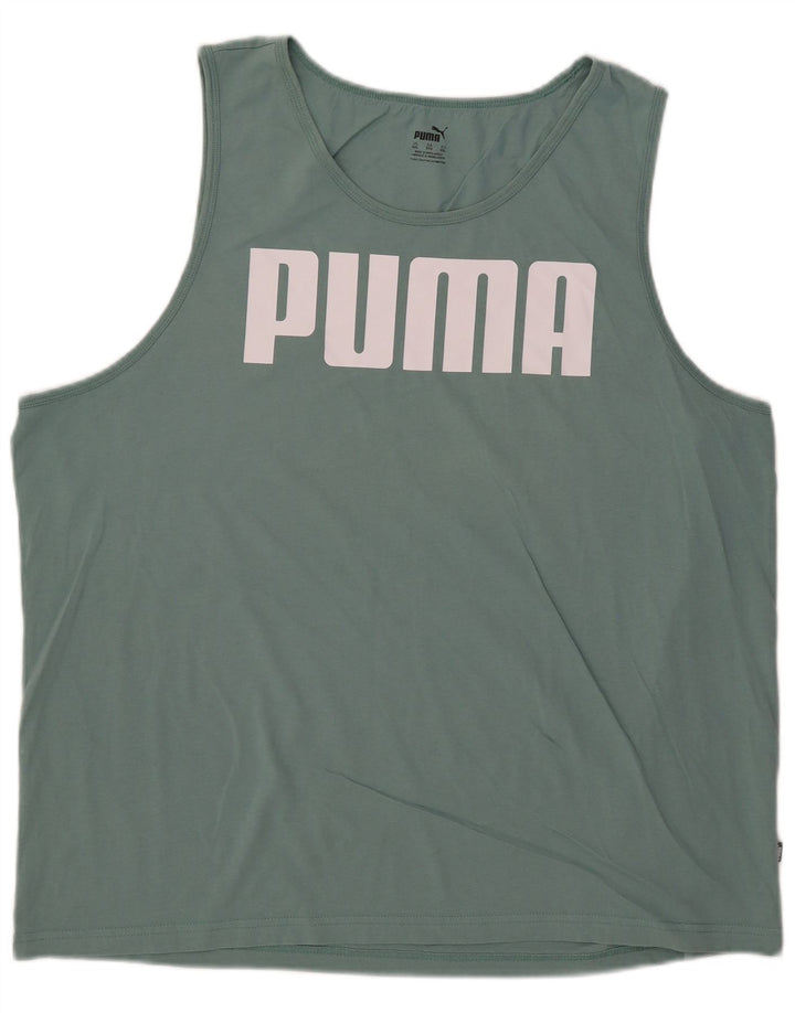 Puma Herren Graphic Vest Top 2XL Grün