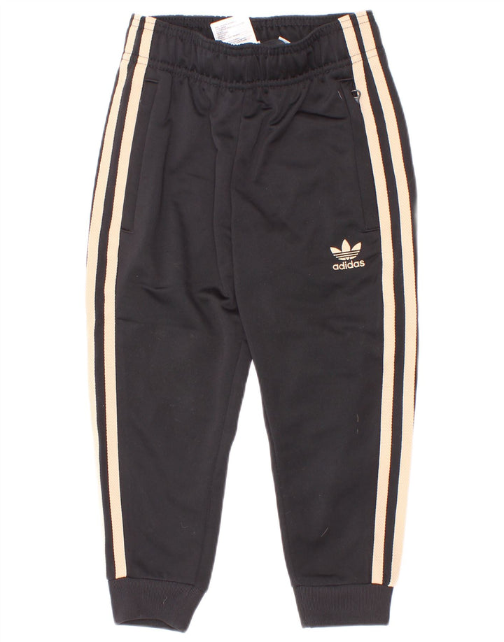 Adidas Jungen Trainingshose Jogger 3-4 Jahre Schwarz Polyester