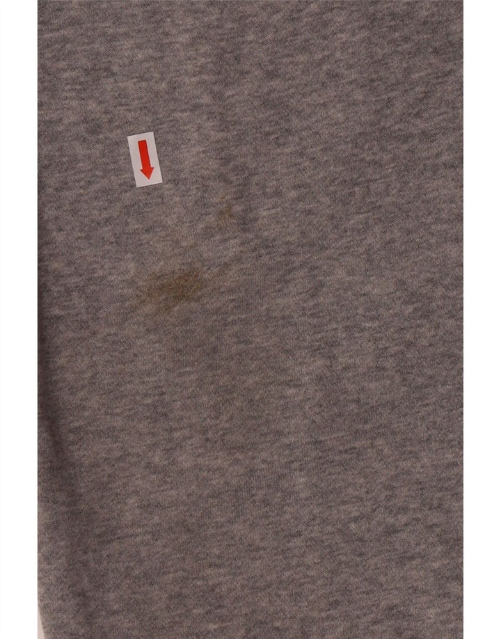 NIKE Herren-Trainingshose, Jogginghose, mittelgraue Baumwolle