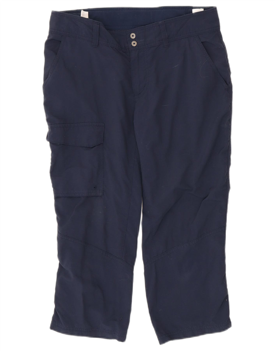 COLUMBIA Gerade Capri-Hose für Damen, US 8, M, W32, L21, Marineblau