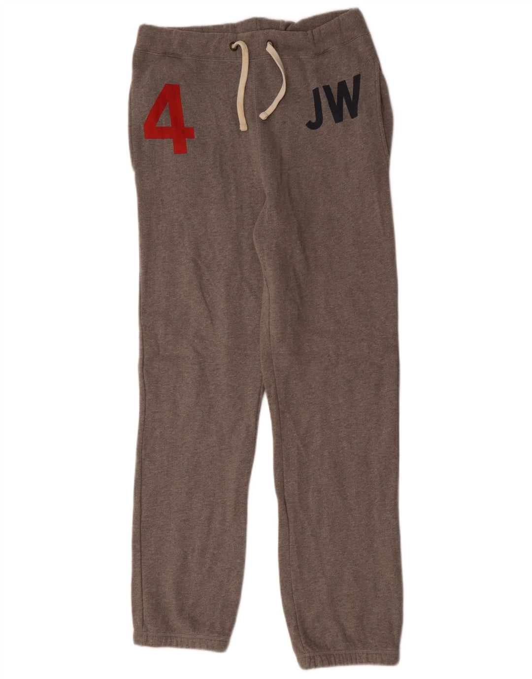 JACK WILLS Herren-Trainingsanzug mit Grafik, Jogginghose, Größe S, Grau, Baumwolle