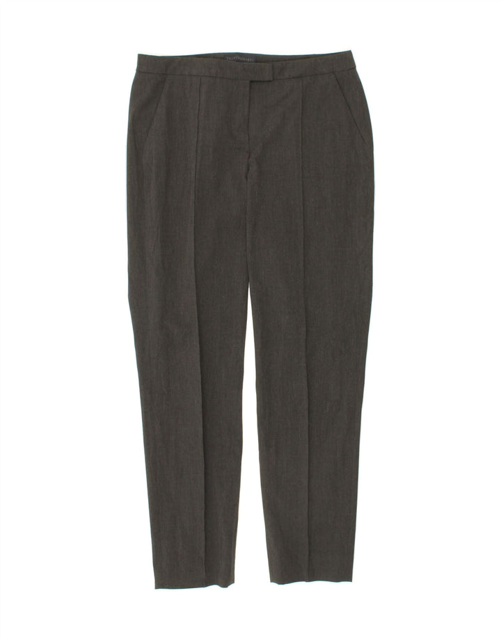 TRUSSARDI Womens Slim Suit Trousers W30 L27 Grey Vintage Trussardi and Second-Hand Trussardi from Messina Hembry 