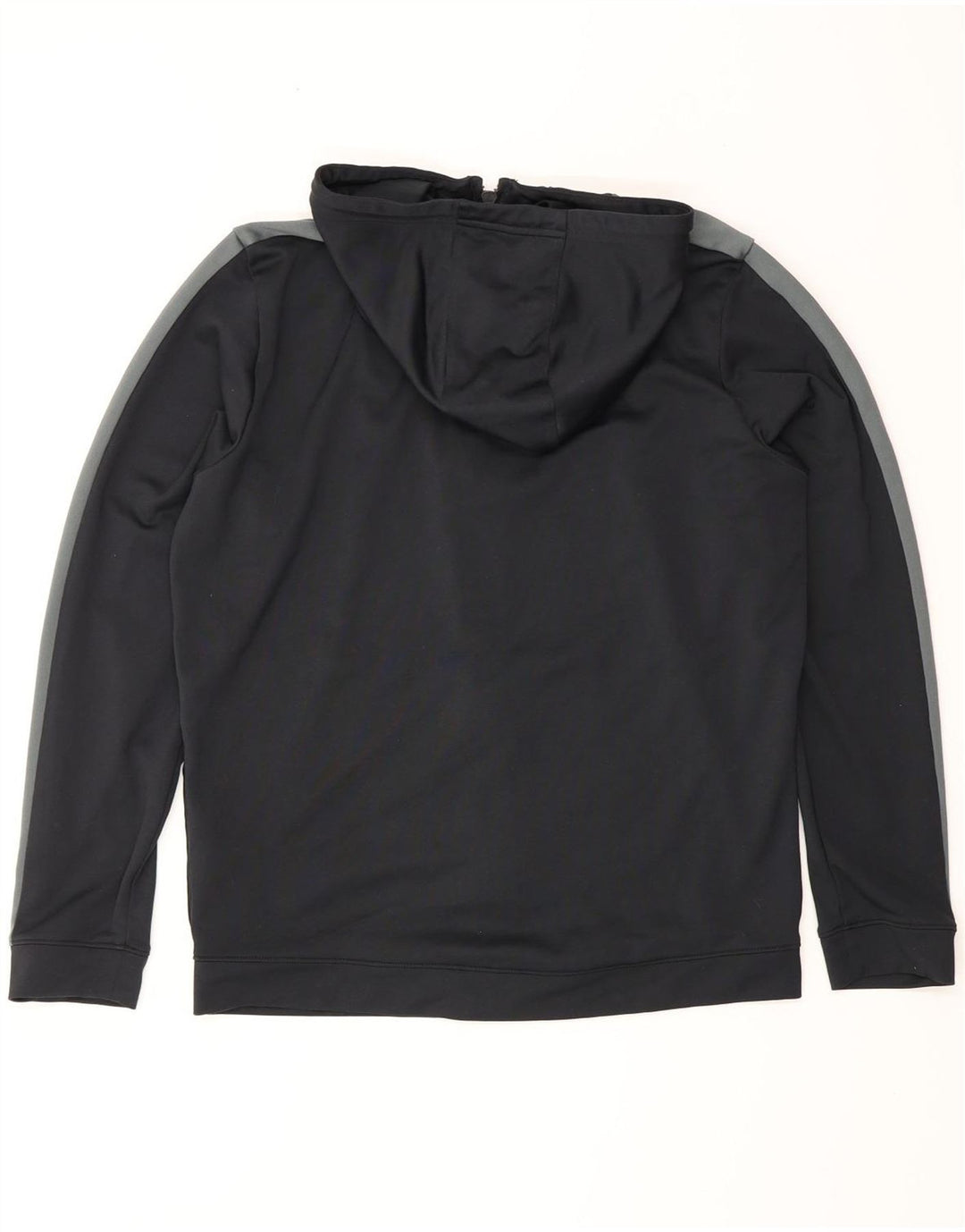 Under Armour Herren-Kapuzenpullover mit tailliertem Reißverschluss, Mittelschwarz, Farbblock