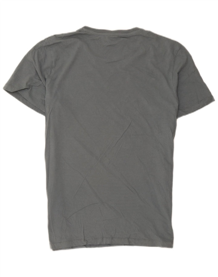 Jack & Jones Herren-T-Shirt mit Grafik, Größe L, Grau, Baumwolle