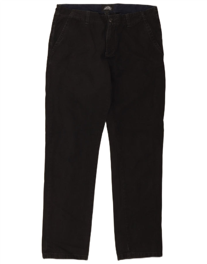 Dickies Herren-Chinohose mit normaler Passform, W32, L32, graue Baumwolle