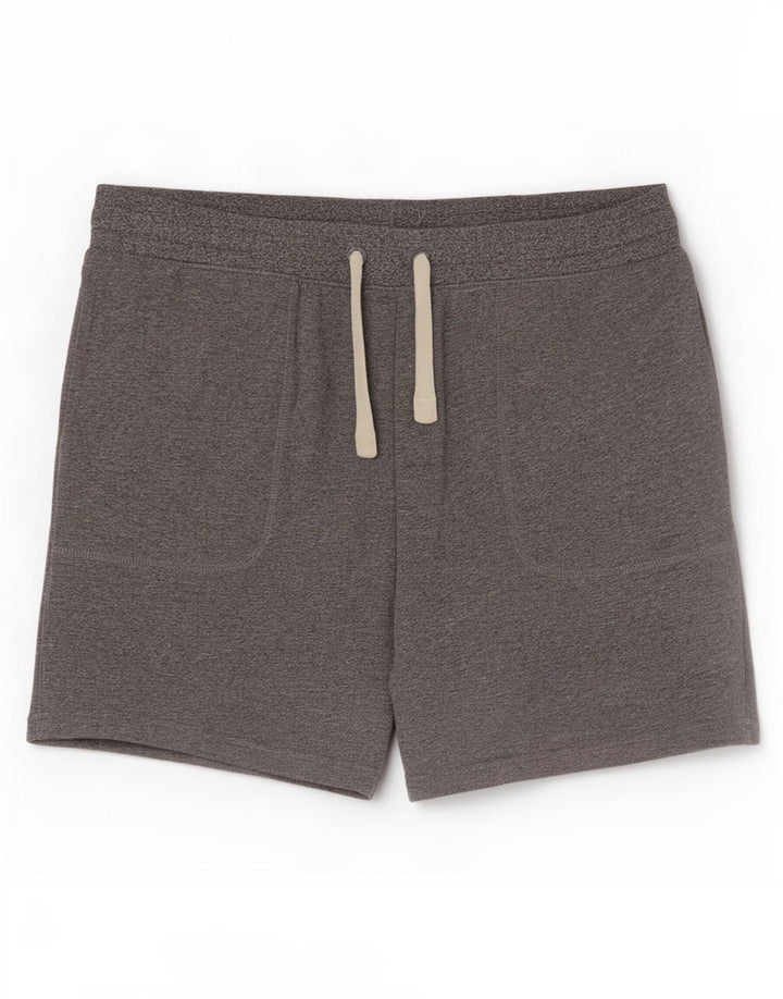 Marks & Spencer Herren-Sportshorts aus mittelgrau gesprenkelter Baumwolle
