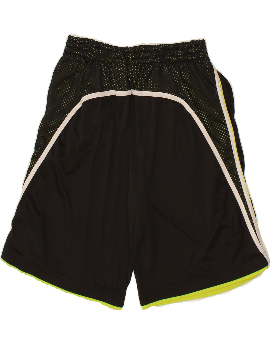 PUMA Boys Bermuda Sport Shorts 13-14 Years XL Black Striped Polyester Vintage Puma and Second-Hand Puma from Messina Hembry 
