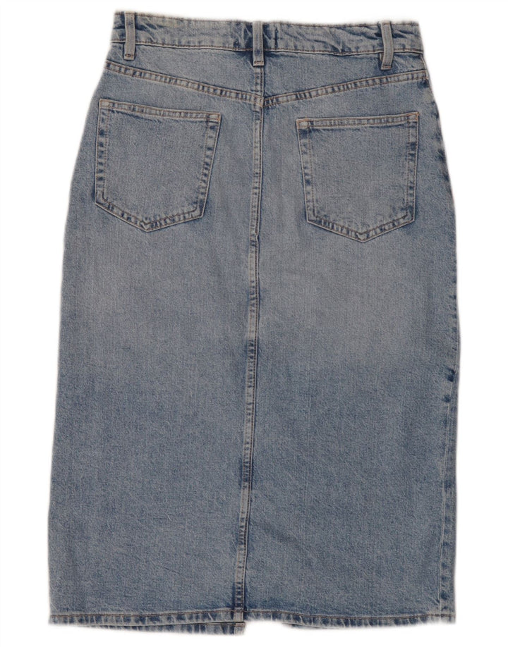 Zara Damen Jeansrock Medium W28 Blau