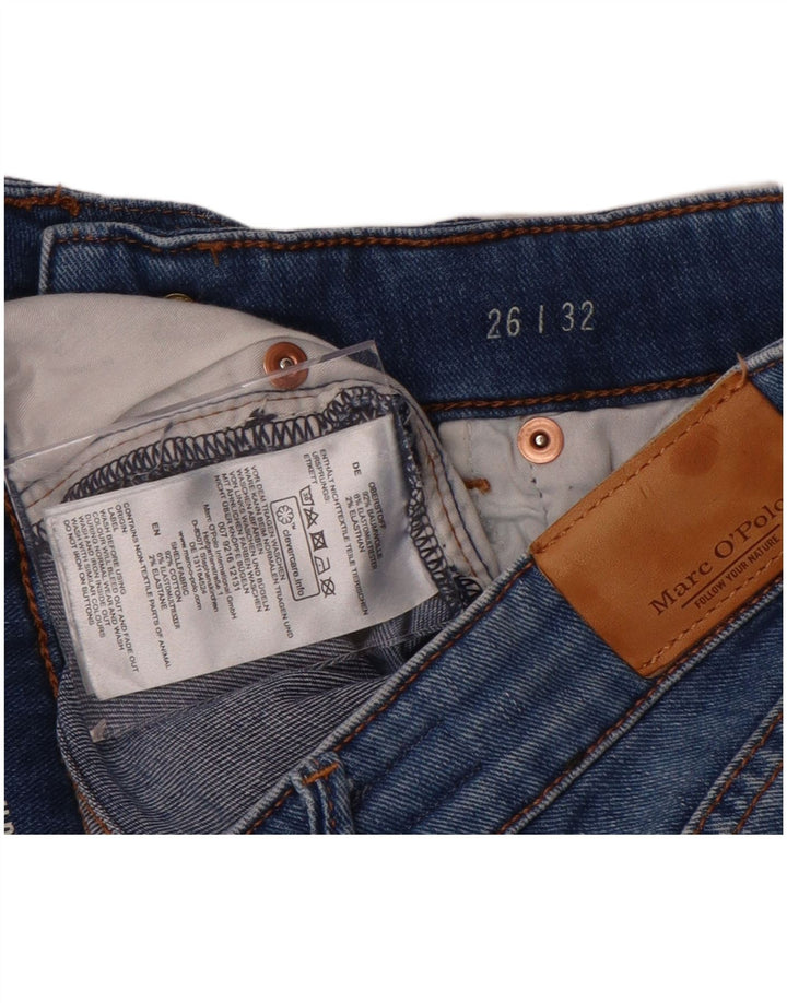 Marc O'Polo Damen Slim Jeans W26 L32 Blaue Baumwolle