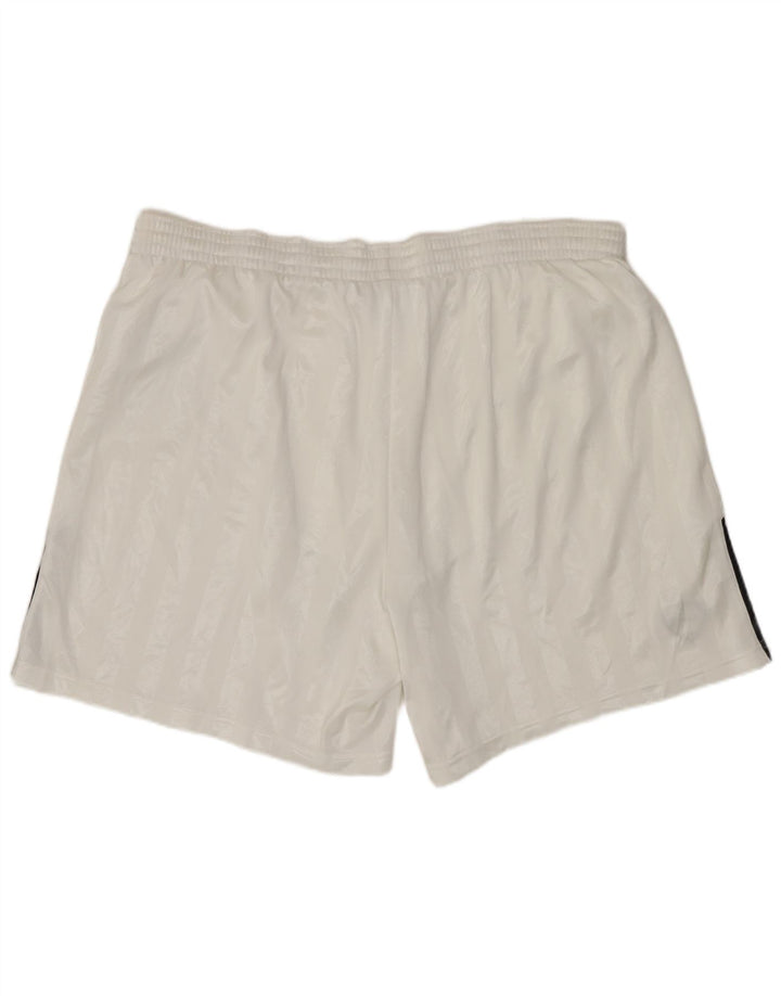 Nike Herren-Sportshorts XL, weiß gestreift, Polyester