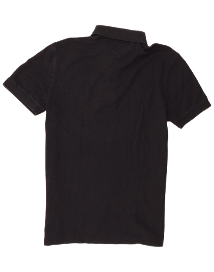 Tommy Hilfiger Herren-Poloshirt, große marineblaue Baumwolle