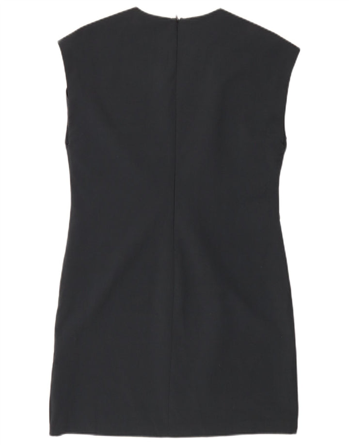 Zara Damen Etuikleid UK 12 Medium Marineblau Polyester