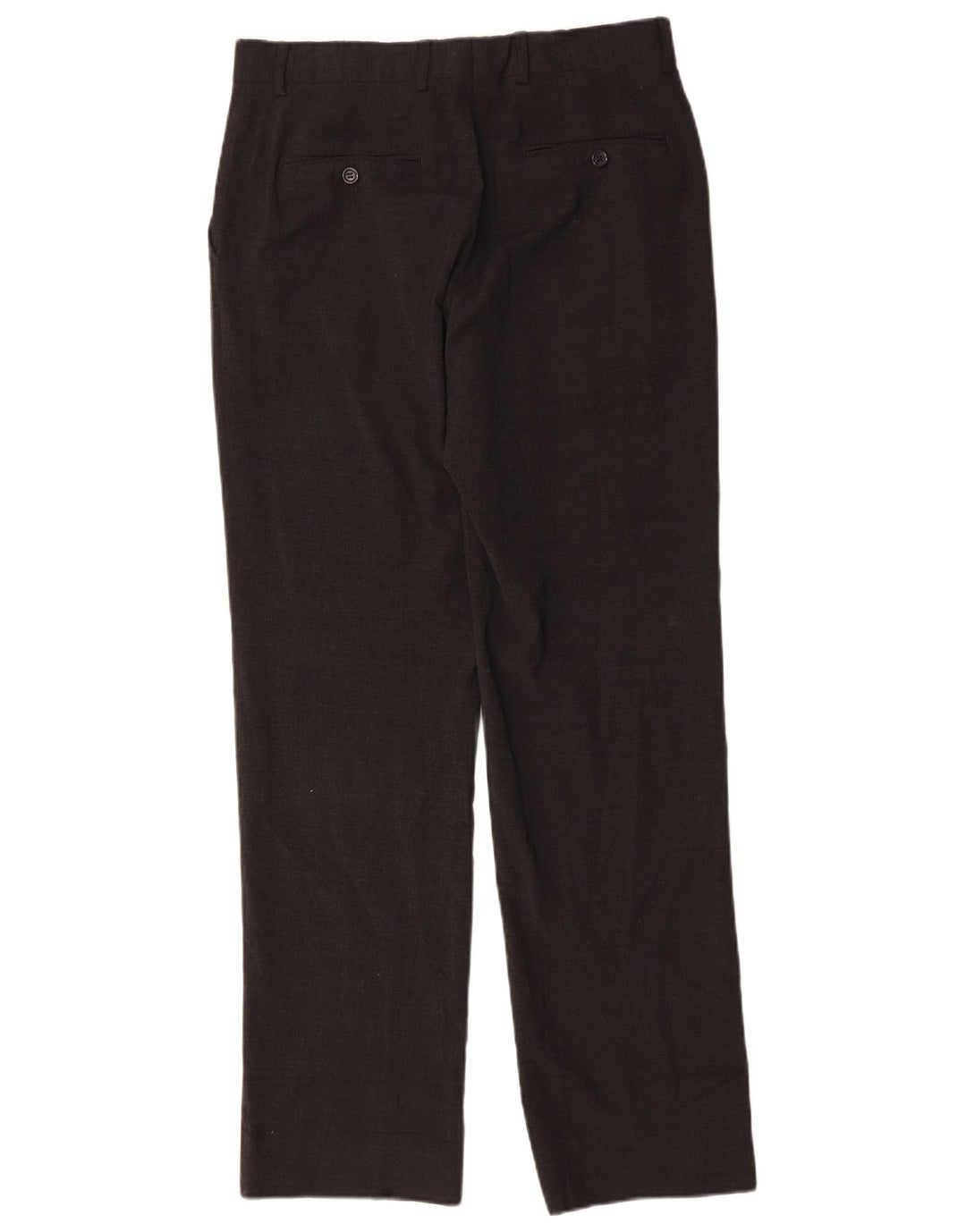 Gerade Anzughose für Herren von Zara, EU 42, Größe L, W32, L33, Grau, Polyester