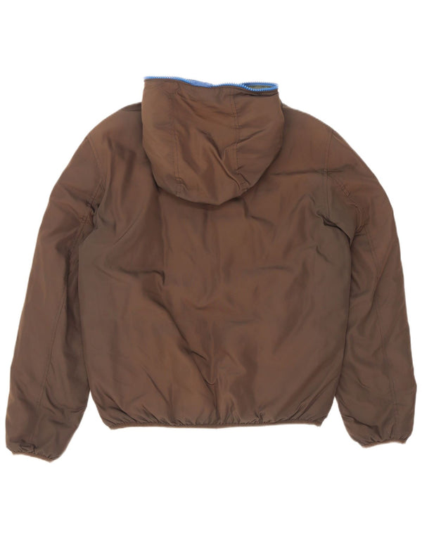 Invicta Herren Kapuzenjacke, wendbar, gepolstert, UK 40, Größe L, Braun, Polyester