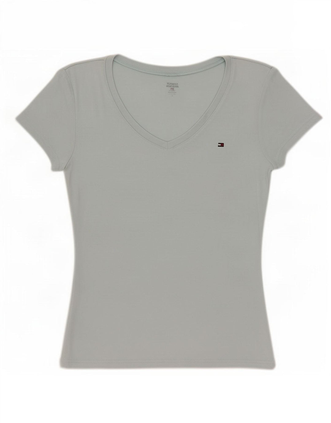 Tommy Hilfiger Damen T-Shirt Top UK 12 Mittelblau