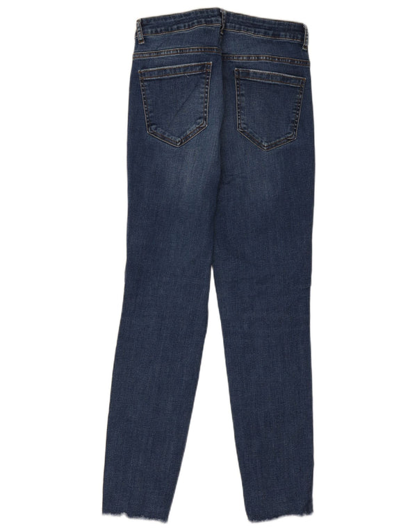 Zara Damen Skinny Jeans EU 40 Medium W30 L28 Blaue Baumwolle