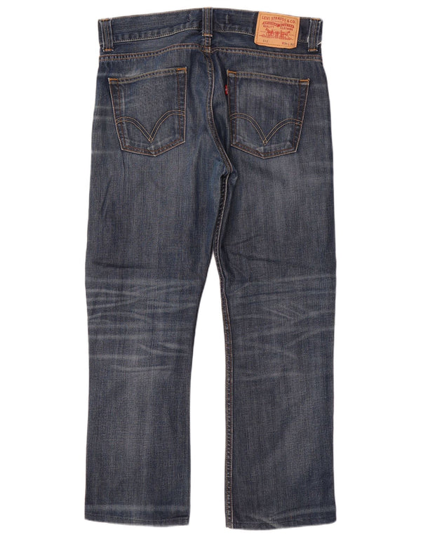 Levi's Herren 512 Bootcut Jeans W34 L29 Blau