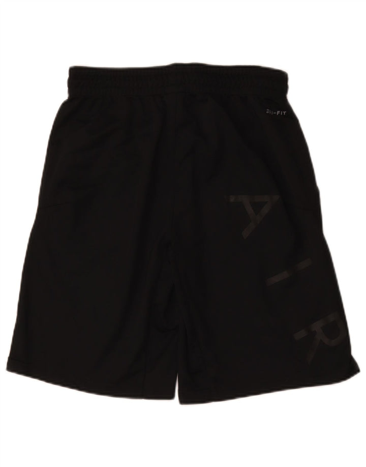 Jordan Herren Dri Fit Graphic Sport Shorts Mittelschwarzes Polyester