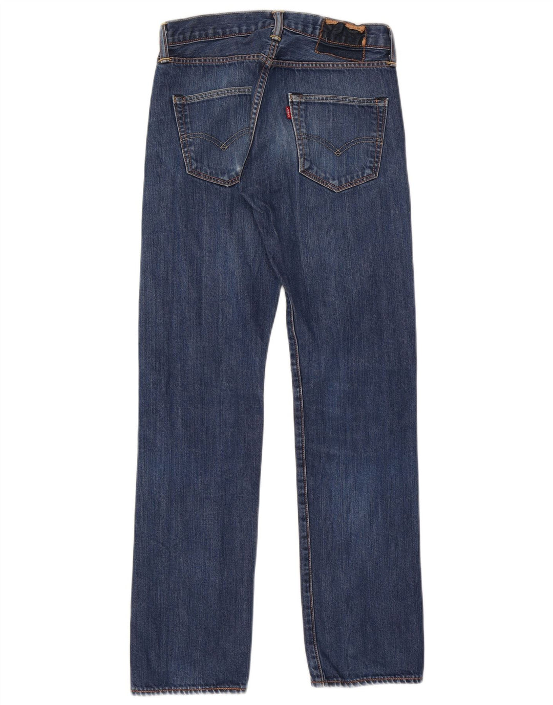 Levi's Herren Straight Jeans W28 L32 Blaue Baumwolle