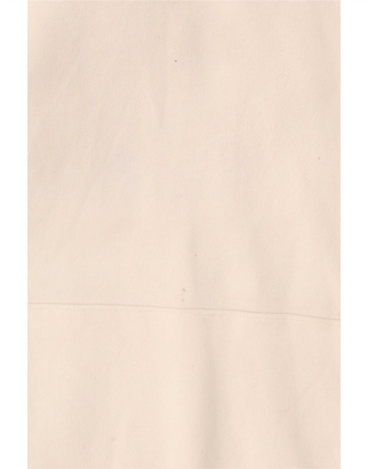 Nike Herren-Kapuzenpullover mit Grafik, Größe S, weiße Baumwolle