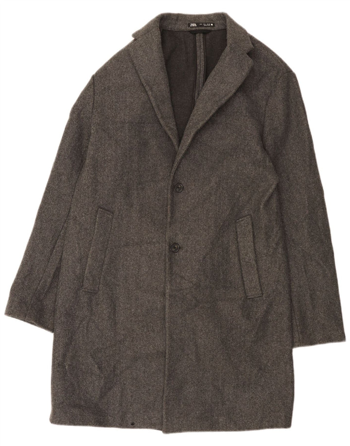 Zara Herrenmantel UK 40 Large Grau