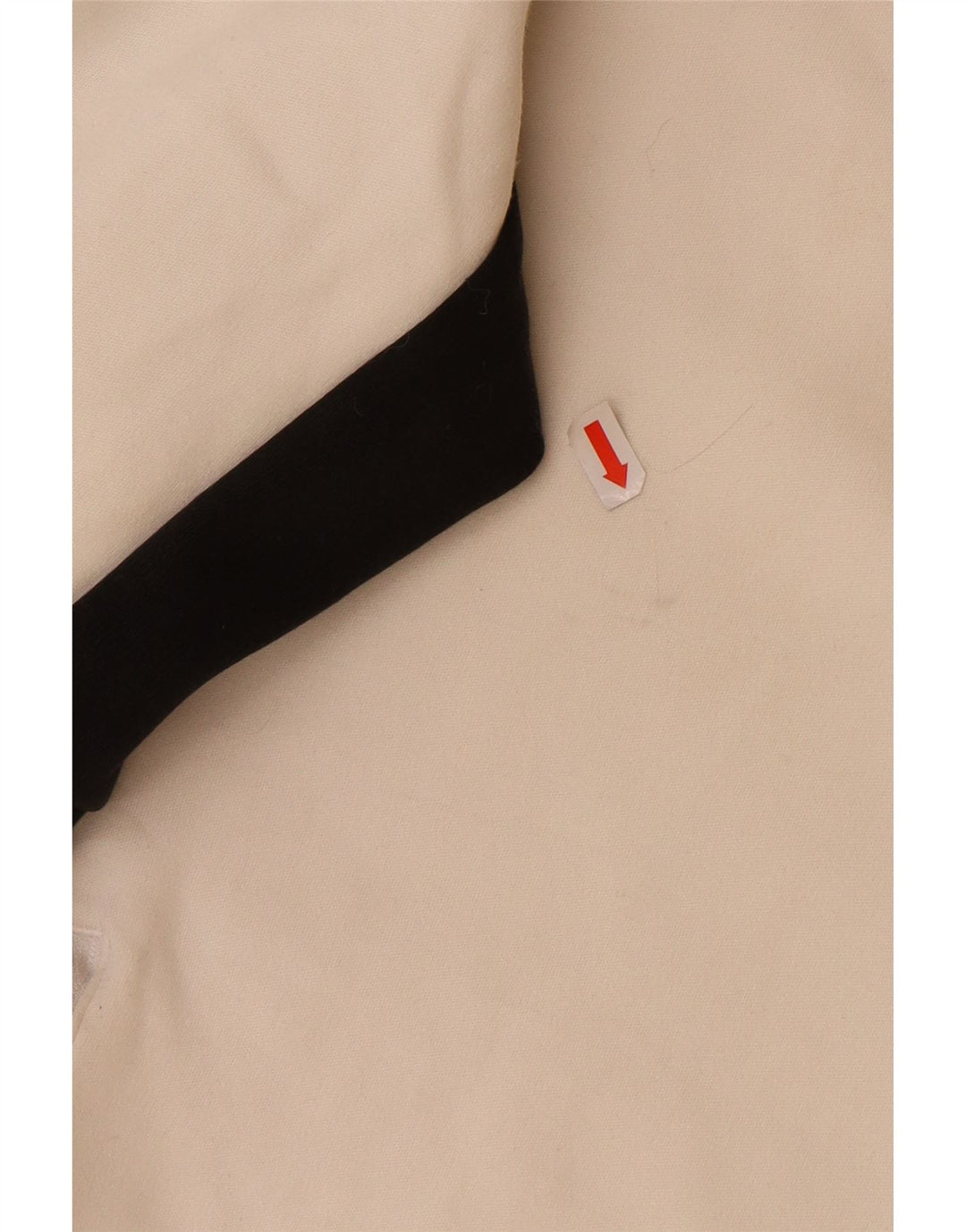 PUMA Herren-Kapuzenpullover mit Reißverschluss, XL, Off-White-Farbblock-Baumwolle