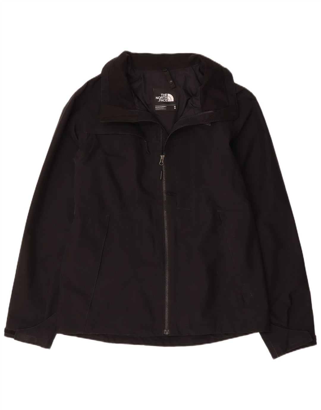 The North Face Herren-Regenjacke UK 38 Mittelschwarzes Polyester