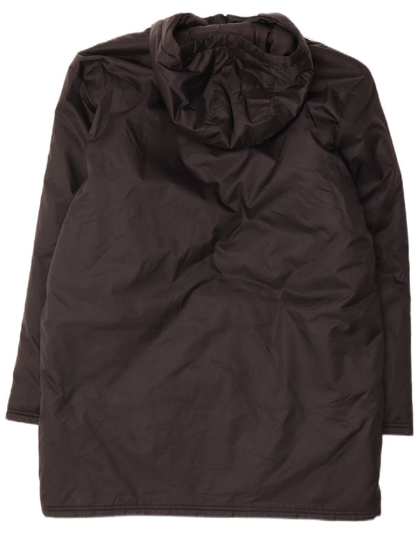 Adidas Herren Kapuzenmantel, gepolstert, UK 38, mittelschwarz, Polyester