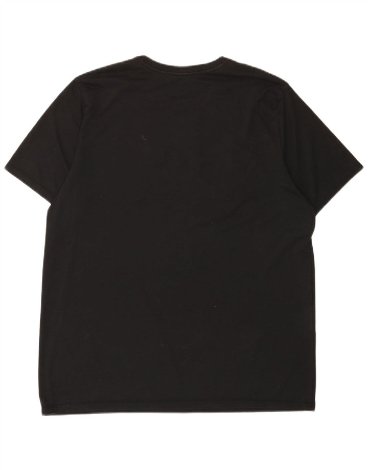 Nike Herren Dri Fit Graphic T-Shirt Top XL Schwarz