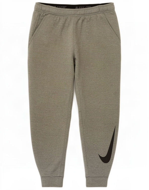 Nike Herren Dri Fit Graphic Trainingshose Jogger Mittelgrau meliert