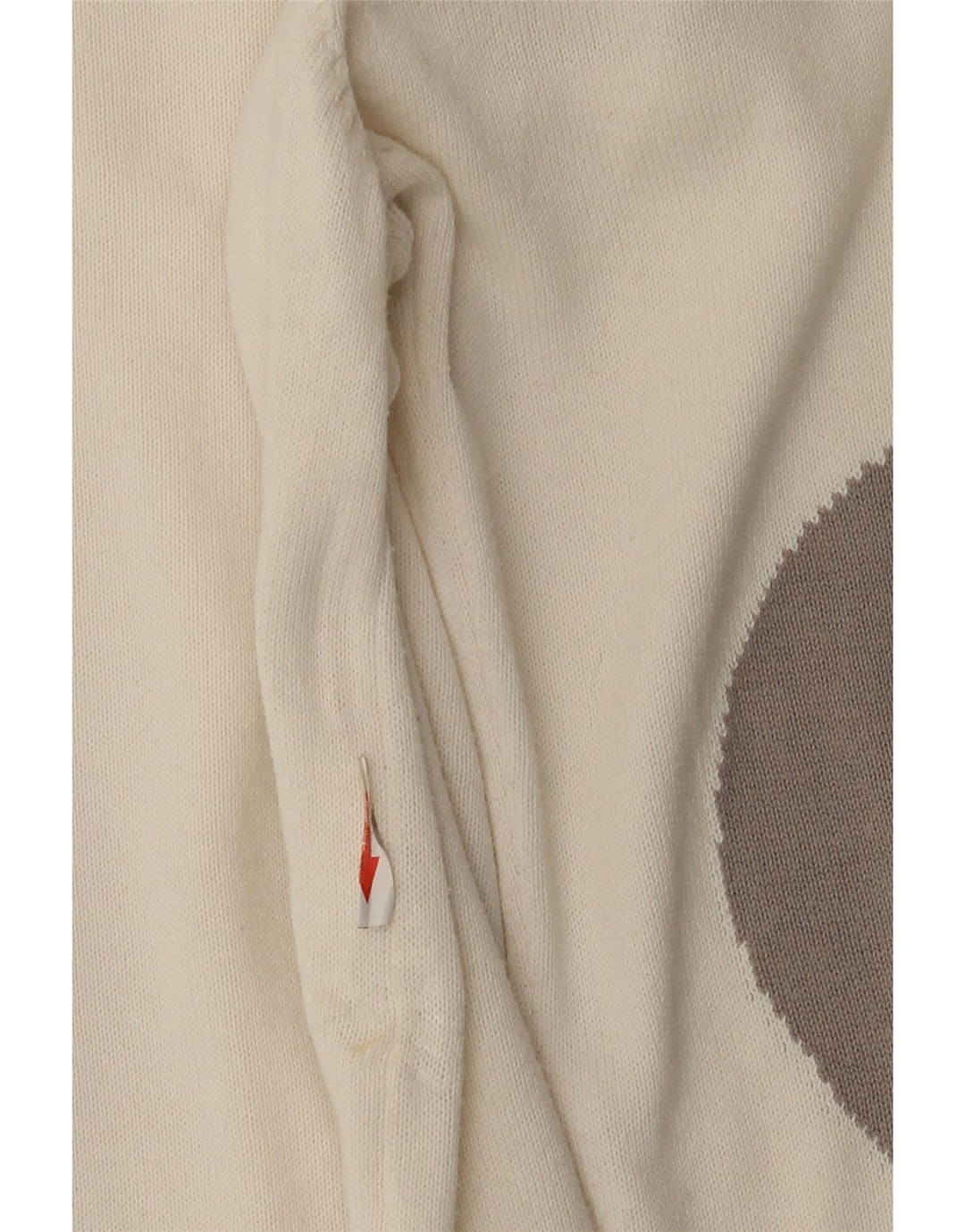 Emporio Armani Herren-Pullover mit V-Ausschnitt, Größe L, Weiß