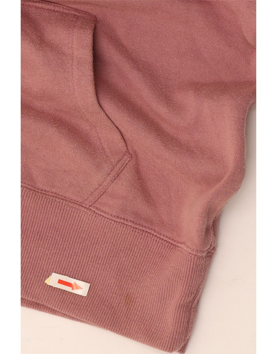 VOLCOM Damen Graphic Hoodie Pullover UK 14 Mittelrosa