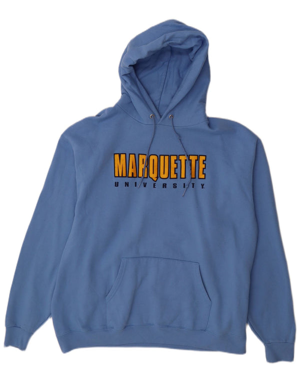 Champion Herren Graphic Hoodie Pullover XL Blau Baumwolle