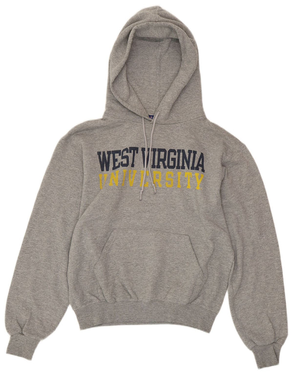CHAMPION Damen West Virginia Übergroßer Kapuzenpullover UK 10 Small Grau