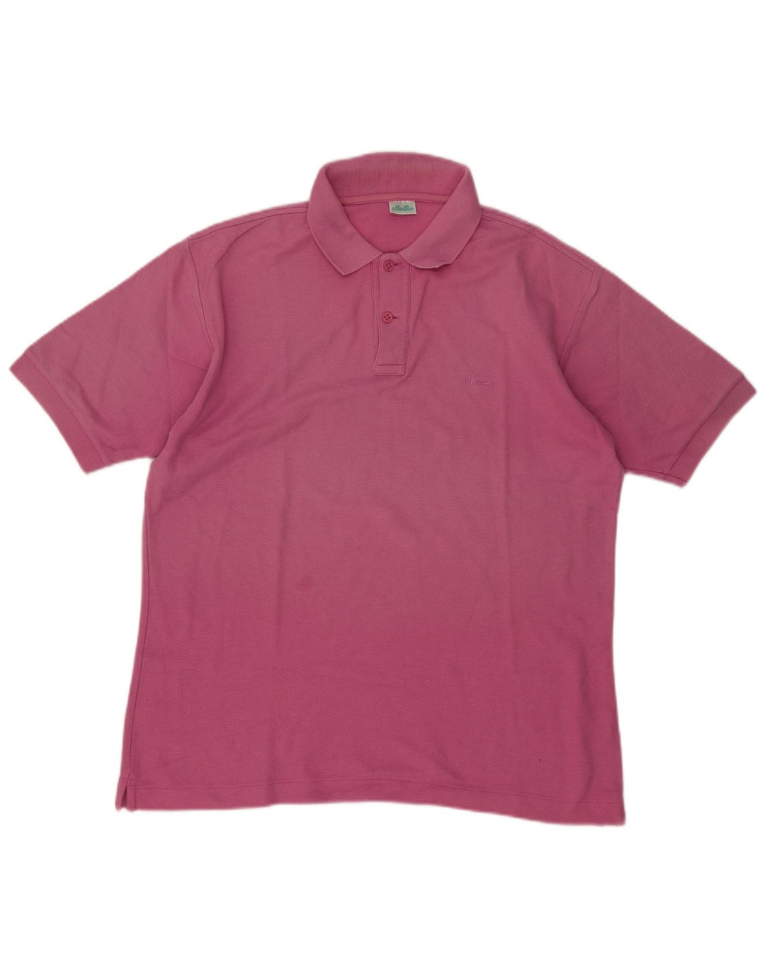 Ellesse Herren-Poloshirt, große rosa Baumwolle