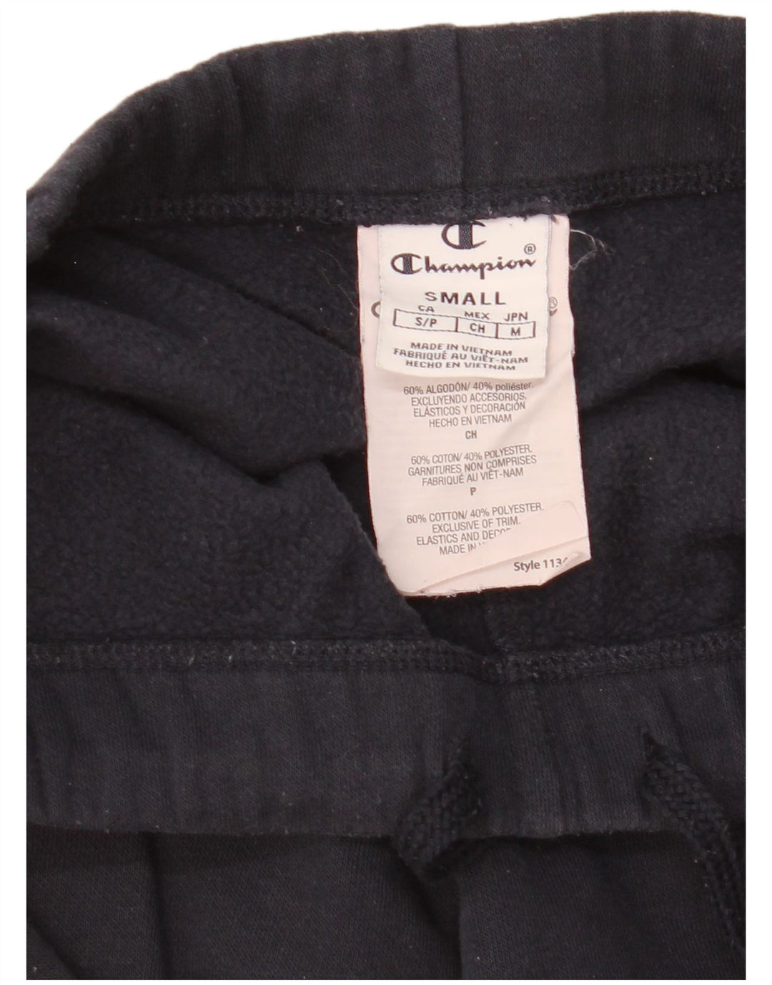 Champion Herren-Trainingshose, Größe S, marineblau, Baumwolle