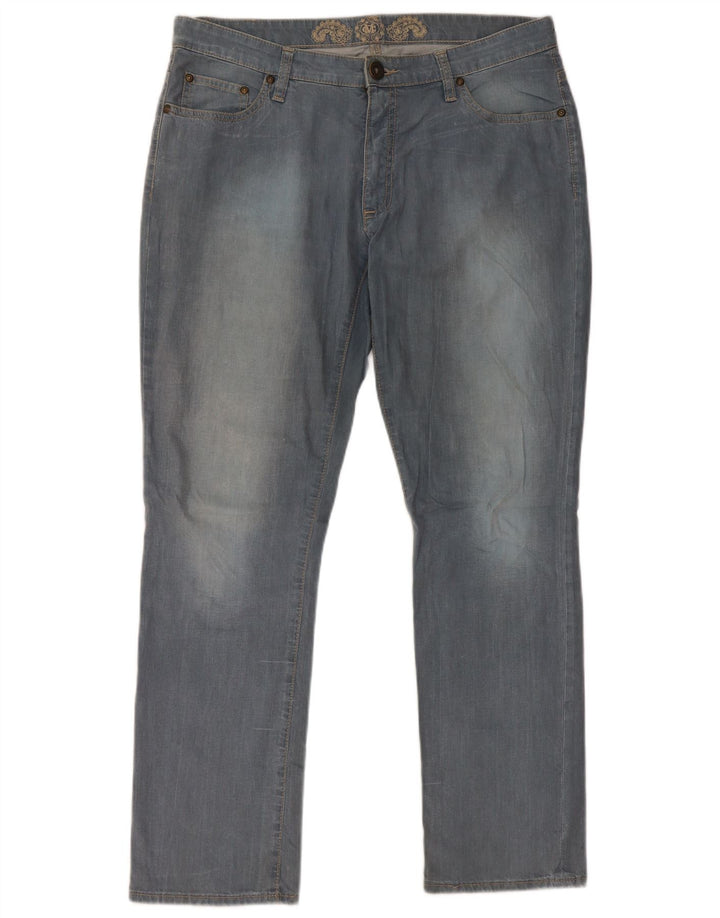 Marlboro Classics Slim-Jeans für Herren, W32, L29, blaue Baumwolle