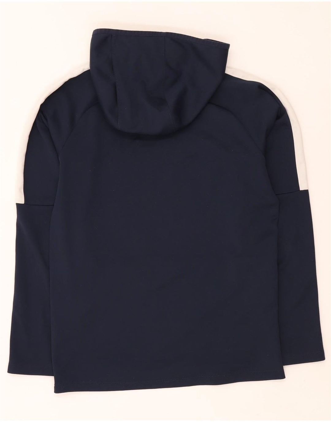 Nike Herren Dri Fit Kapuzenpullover, klein, marineblau, Farbblock-Polyester