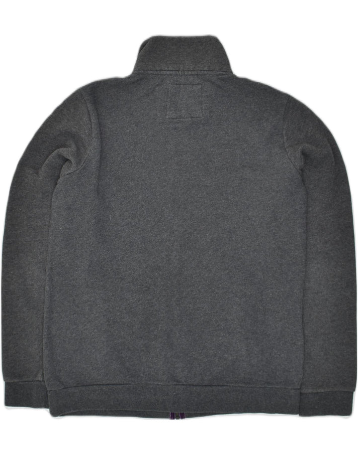 CREW CLOTHING Womens Tracksuit Top Jacket UK 8 Small  Grey Cotton | Vintage Crew Clothing | Thrift | Second-Hand Crew Clothing | Used Clothing | Messina Hembry 