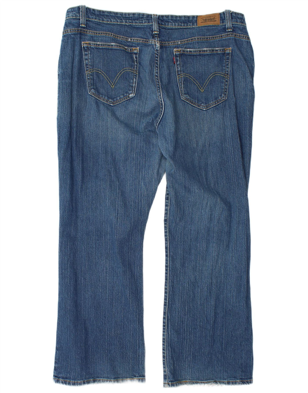 Levi's Damen 515 Bootcut Jeans US 22 3XL W42 L28 Blaue Baumwolle
