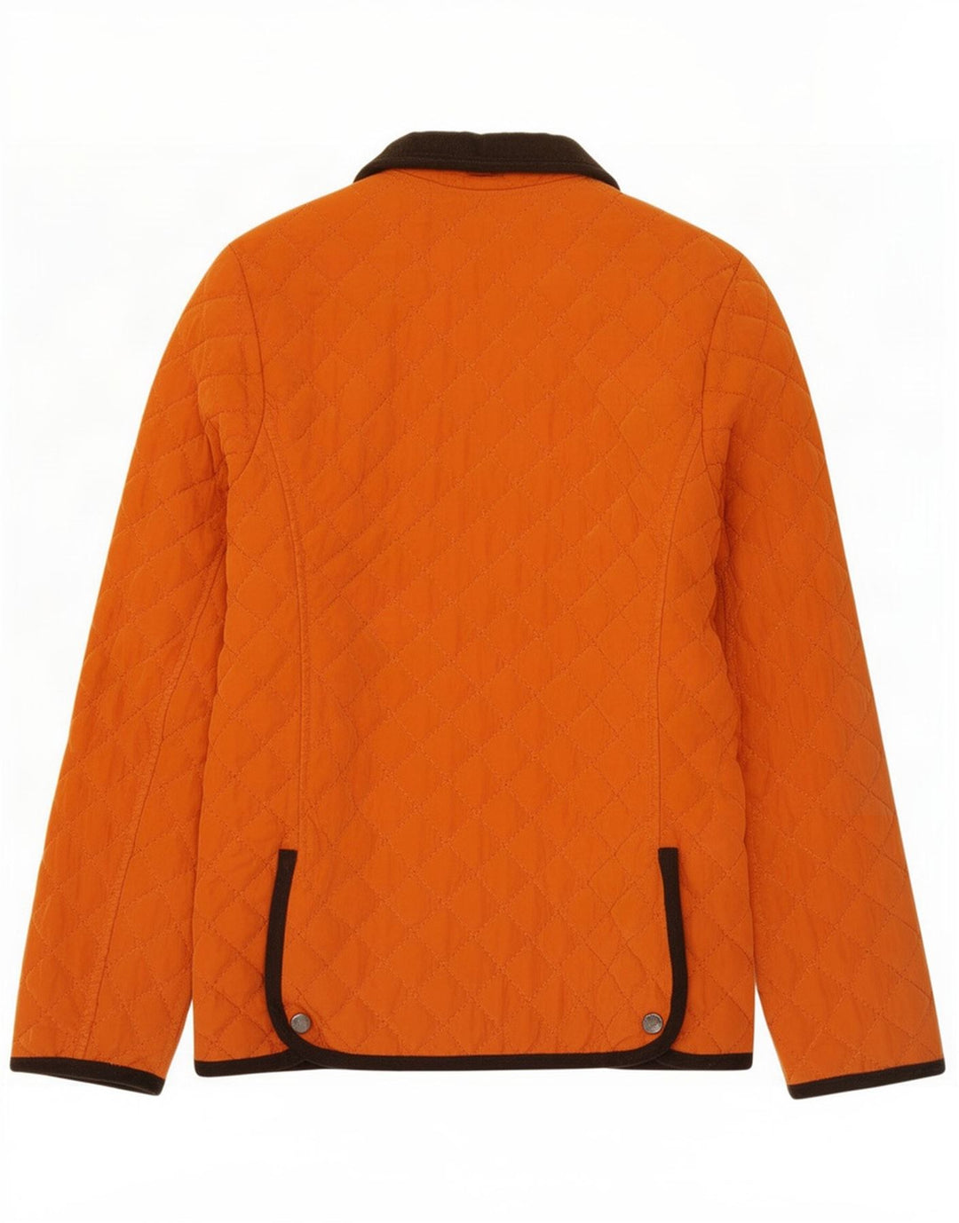 Conte of Florence Damen Steppjacke IT 44 Mittelorange Polyester