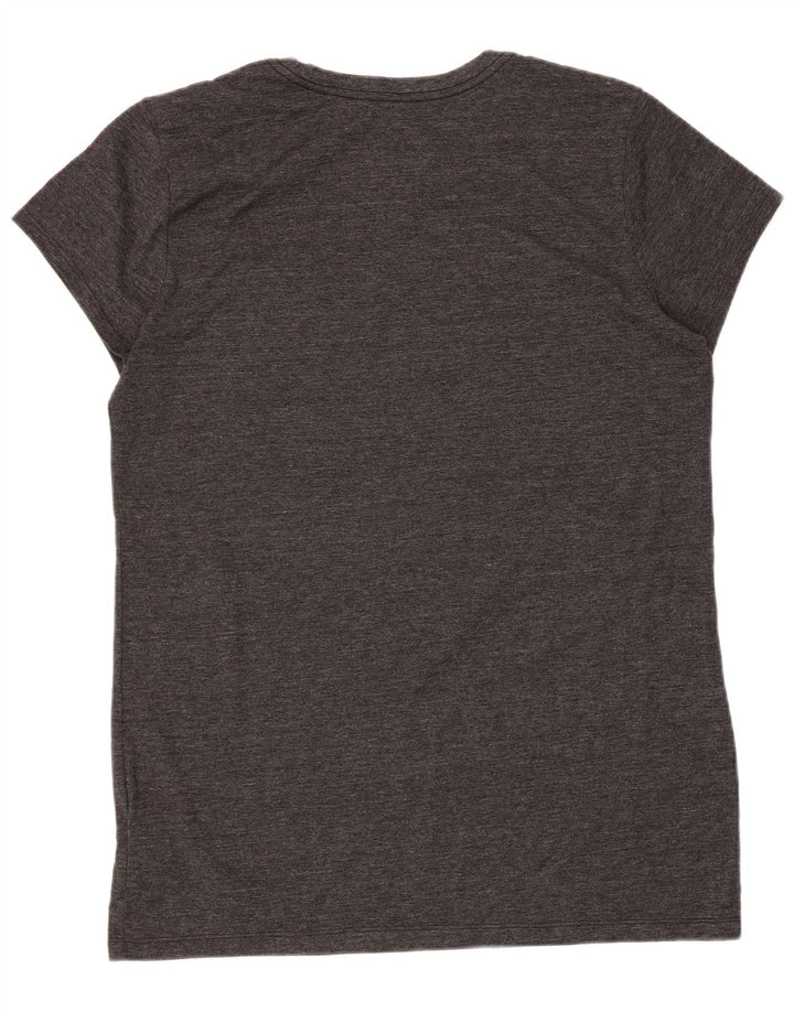 ADIDAS Womens Texas Graphic T-Shirt Top UK 20 2XL Grey Polyester