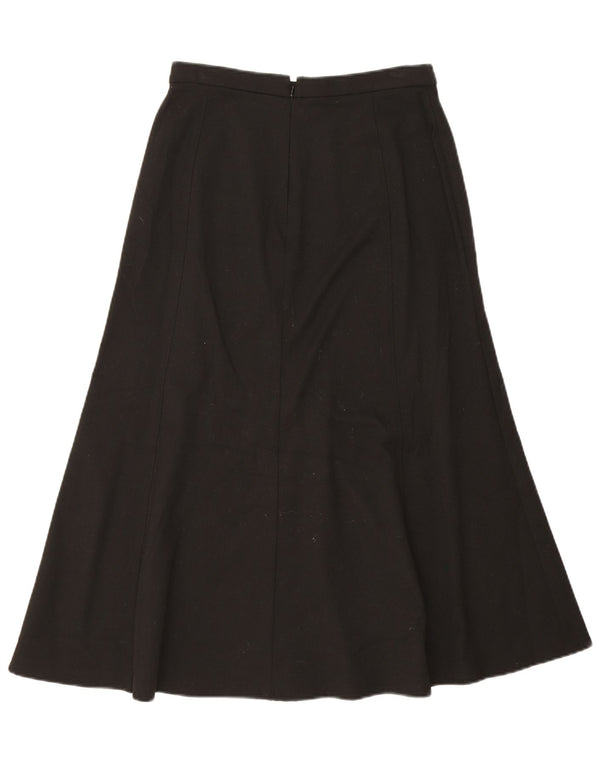 Orvis Damen Trompetenrock US 12 Medium W28 Schwarz Polyester