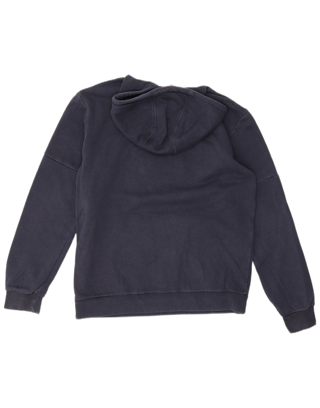 Adidas Herren Kapuzenpullover aus mittelblauer, marineblauer Baumwolle