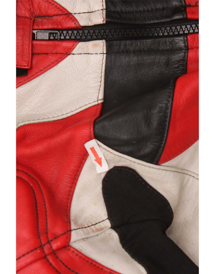 Frank Thomas Damen Racer-Jacke IT 46 Large Mehrfarbiger Farbblock