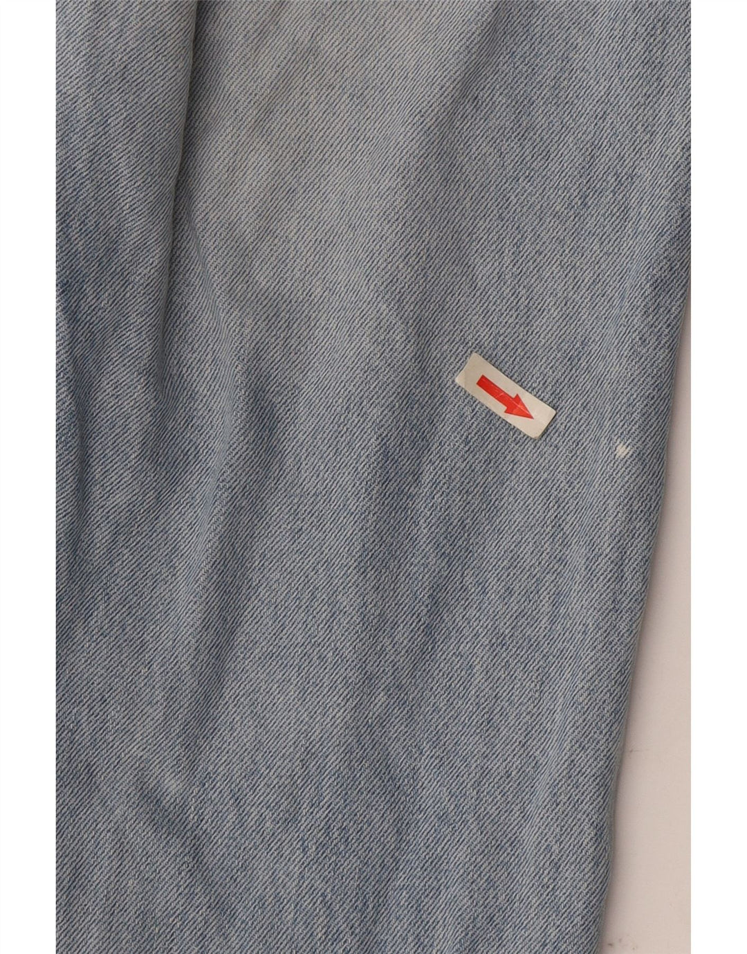 Levi's Damen 501 Straight Jeans W25 L30 Blaue Baumwolle