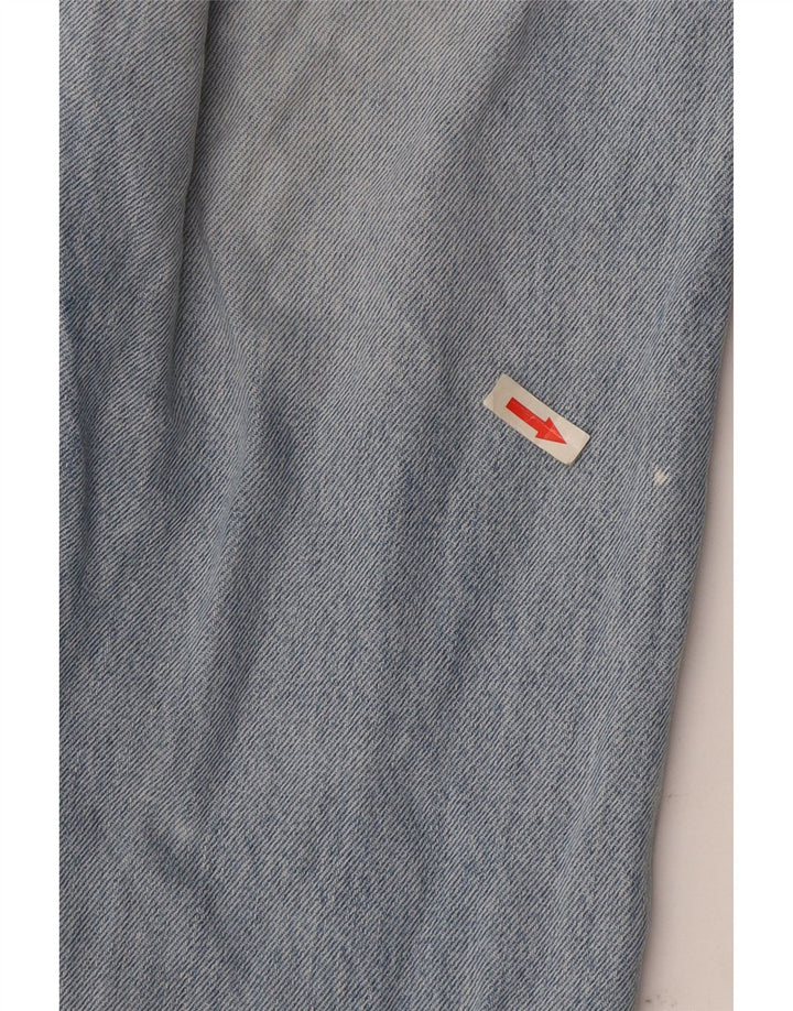 Levi's Damen 501 Straight Jeans W25 L30 Blaue Baumwolle