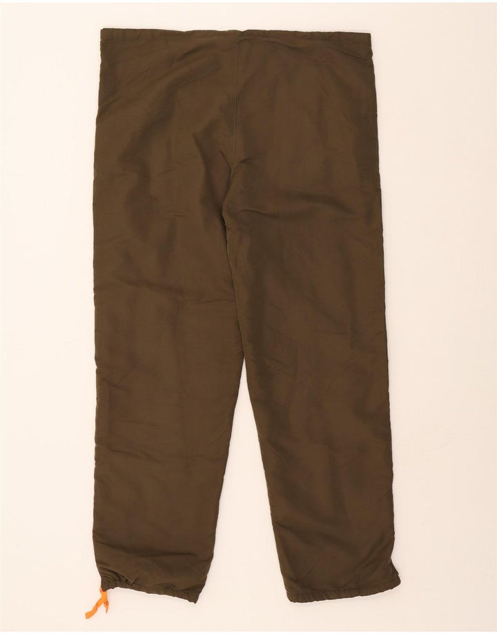 NIKE Womens Tracksuit Trousers Joggers US 8/10 Medium Khaki Polyester Vintage Nike and Second-Hand Nike from Messina Hembry 
